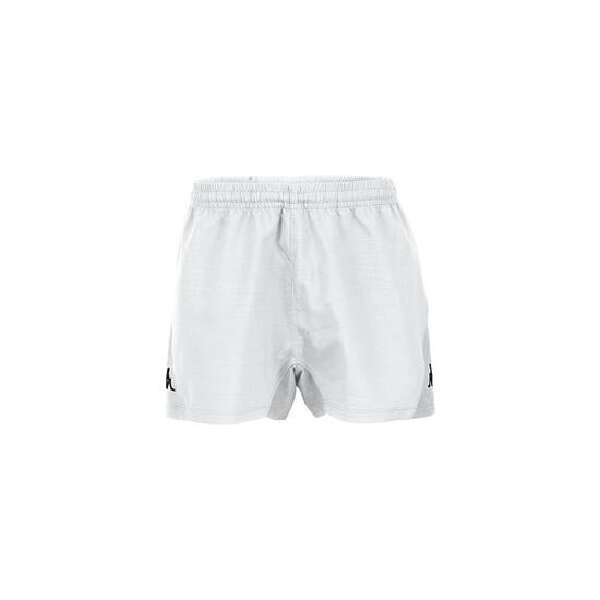 Short rugby homme Bejan blanc