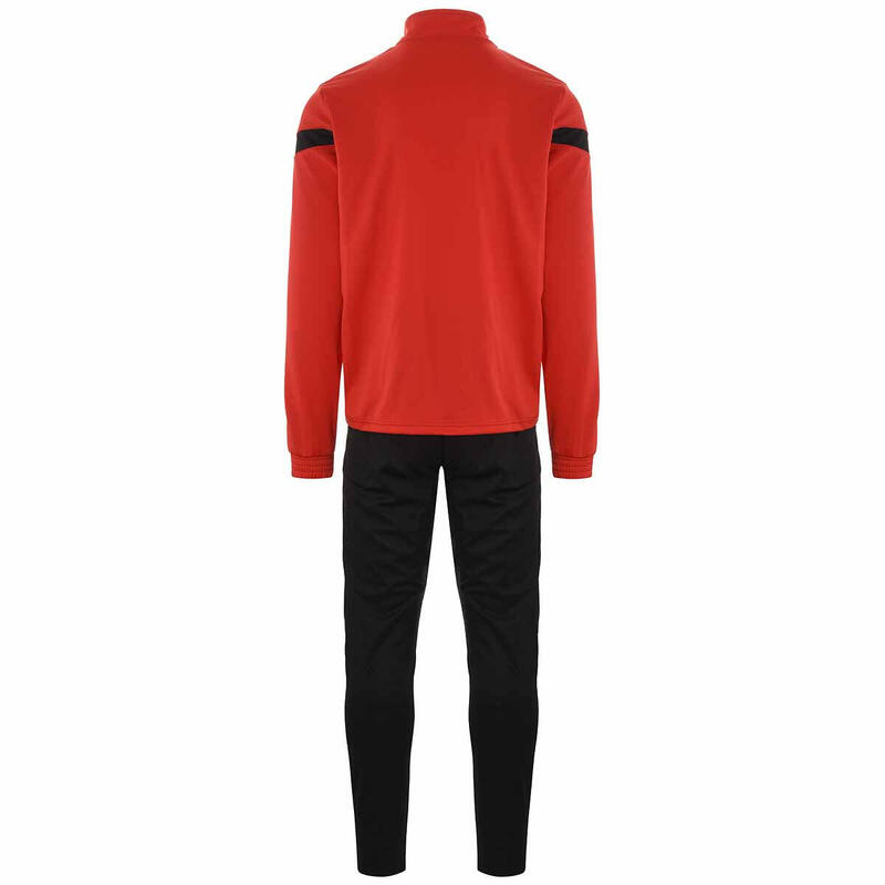 Survêtement manches longues homme Dalcito rouge