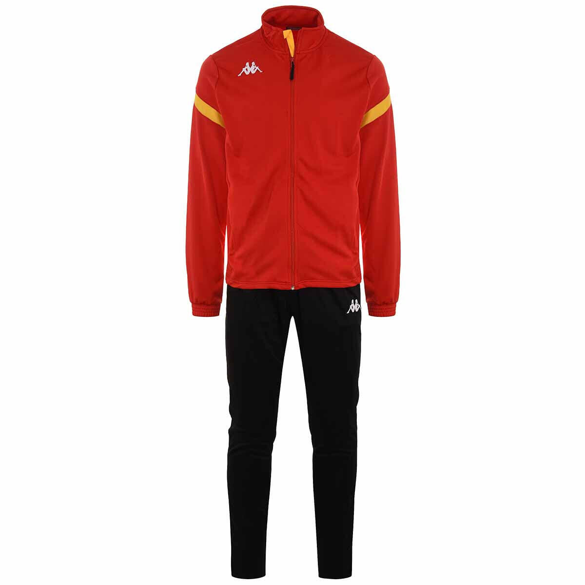 Kappa - Survêtement Manches Longues Garçon Dalcito Rouge - Survêtement - Jaune|rouge -  3 À 4 Ans - Decathlon