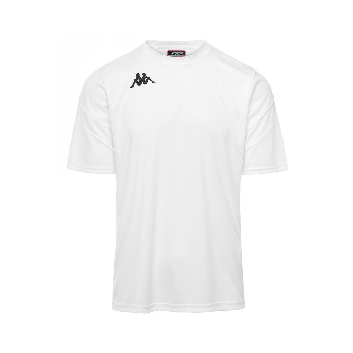 Kappa - Maillot Football Garçon Dovo Blanc - Maillot Manches Courtes - Blanc -  4 À 6 Ans - Decathlon