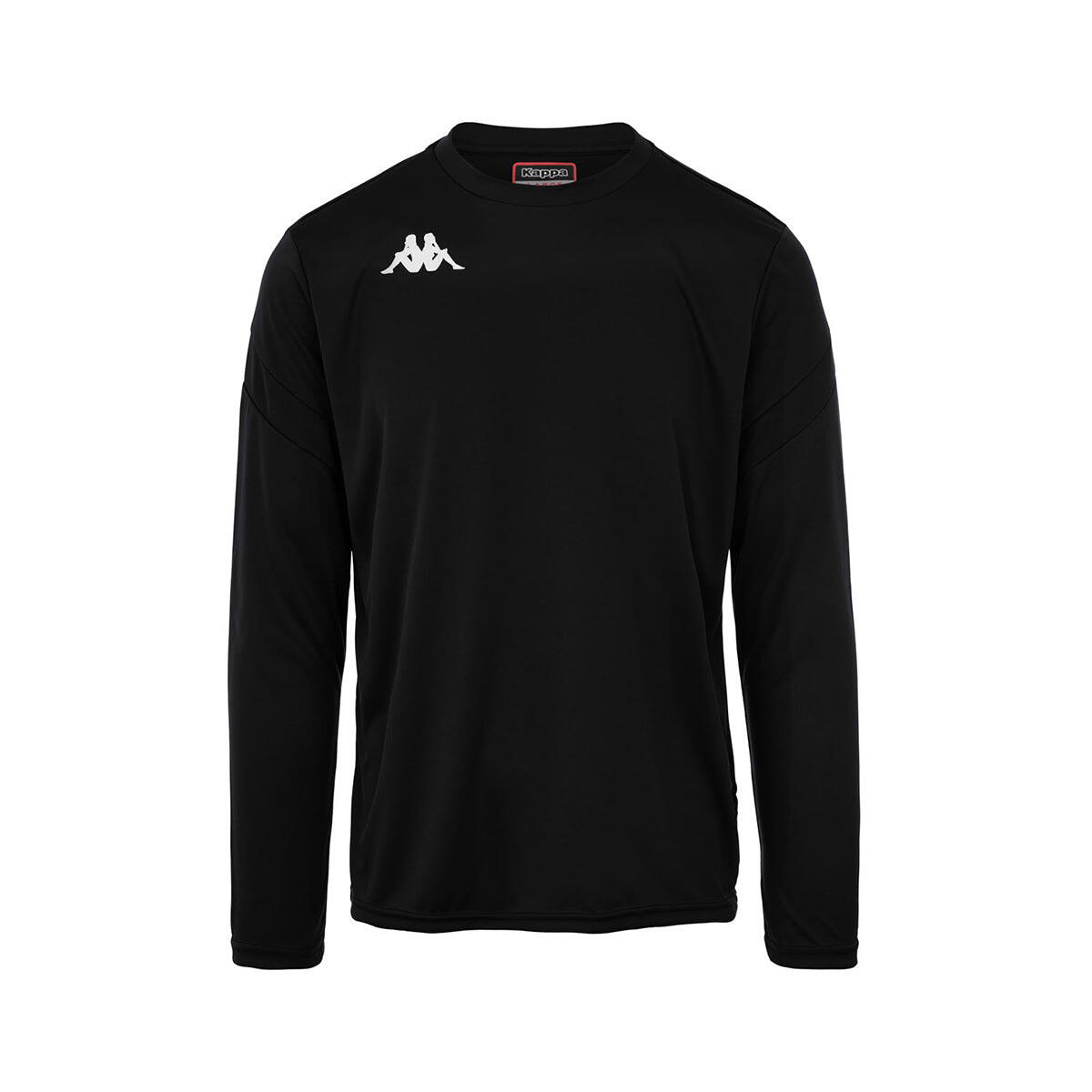 Kappa - Maillot Manches Longues Homme Dovol Noir - T-shirt Manches Longues - Noir - 48 Xl - Decathlon