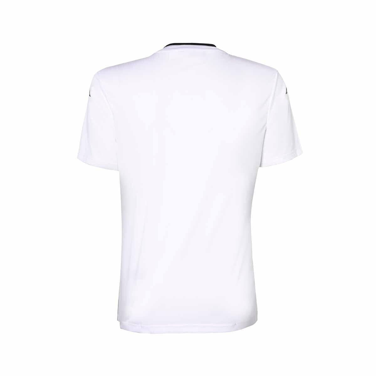 T-shirt da bambino in poliestere grigio da calcio 2/5