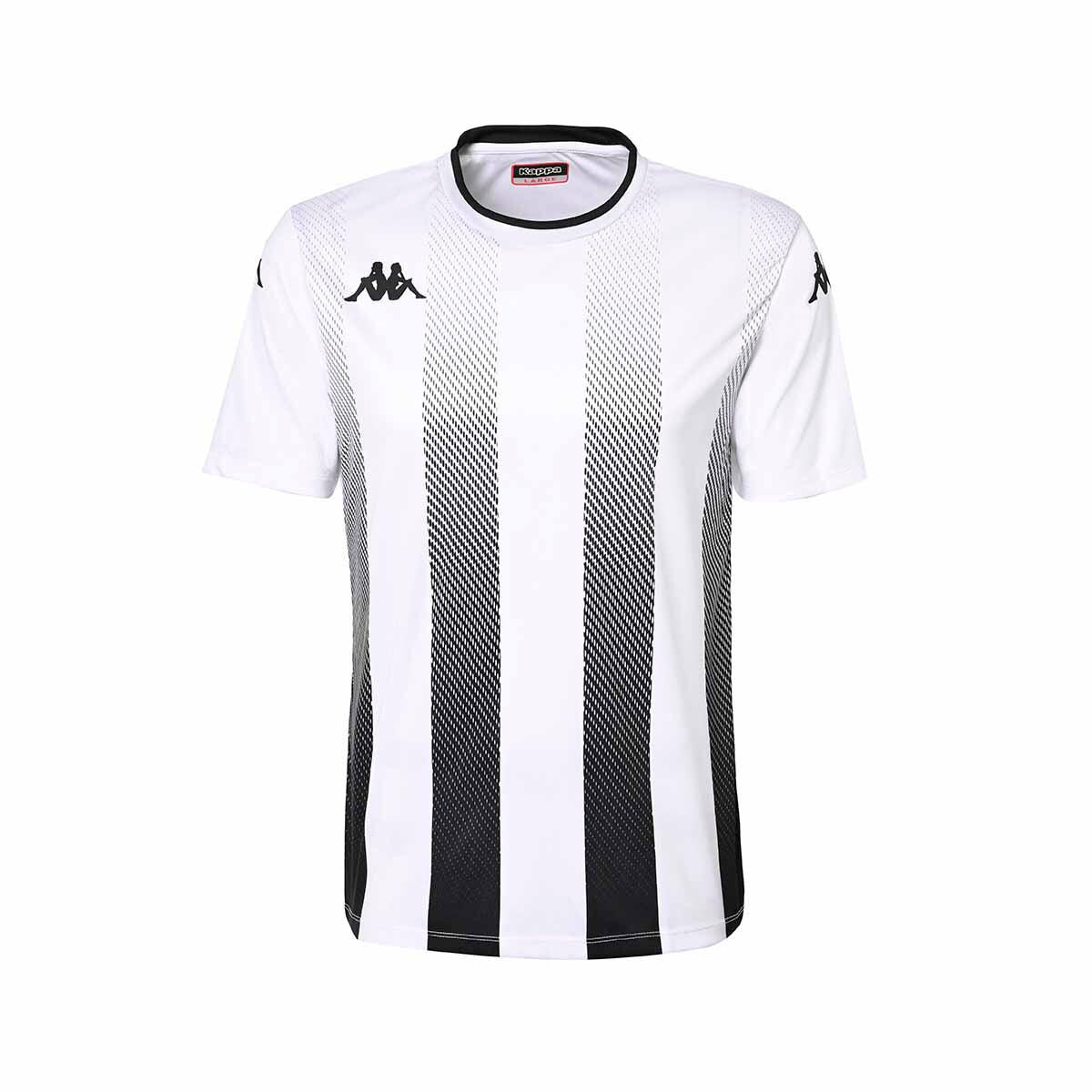 Kappa - Maillot Football Garçon Bugo Blanc - T-shirt Manches Courtes - Blanc|multicolore|noir -  4 À 6 Ans - Decathlon