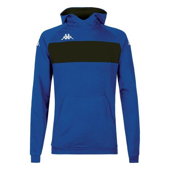 Hoodie manches longues garçon Daccio bleu