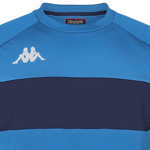 Sweatshirt manches longues garçon Dido bleu 4/4