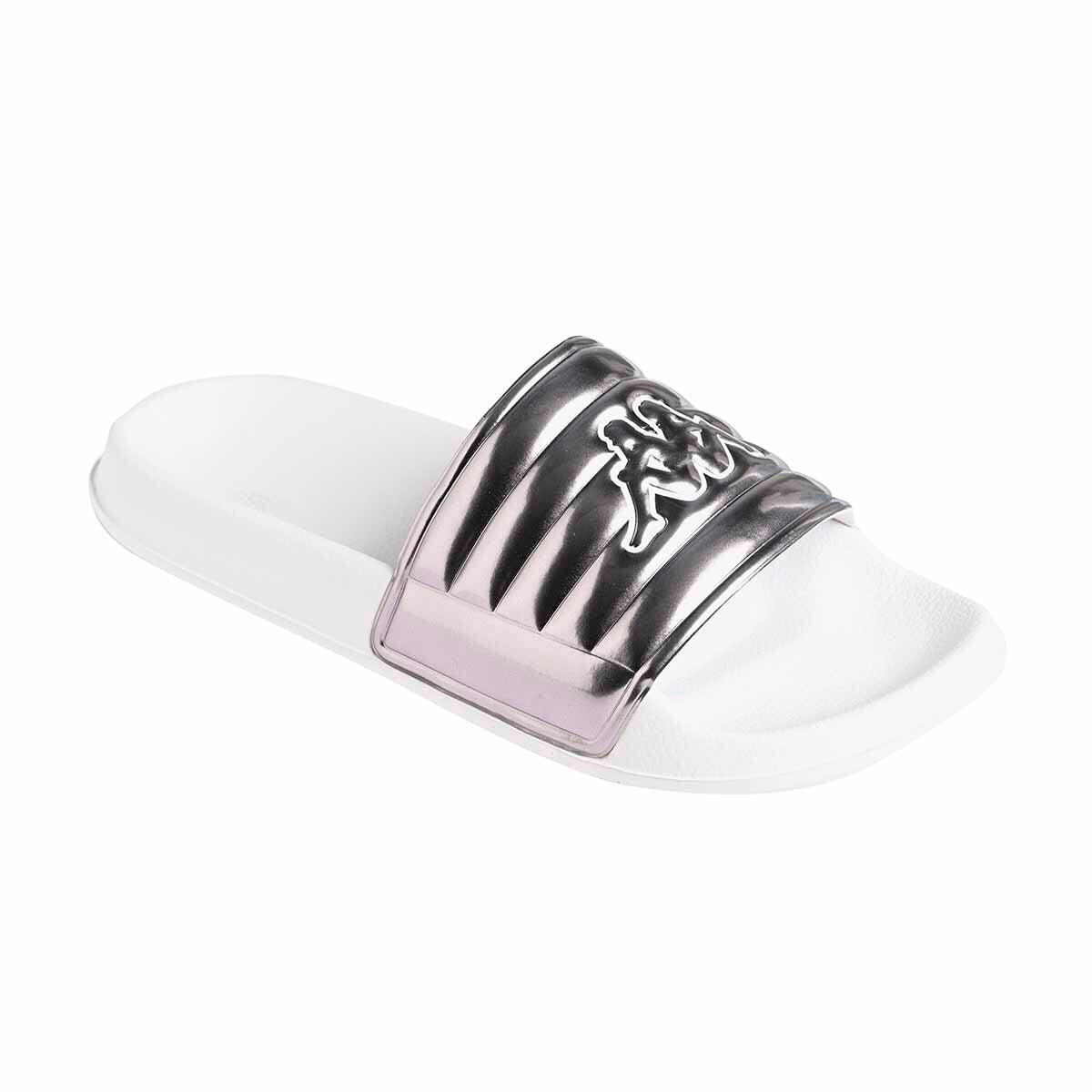 Claquettes adulte femme Nolesit blanc 2/4