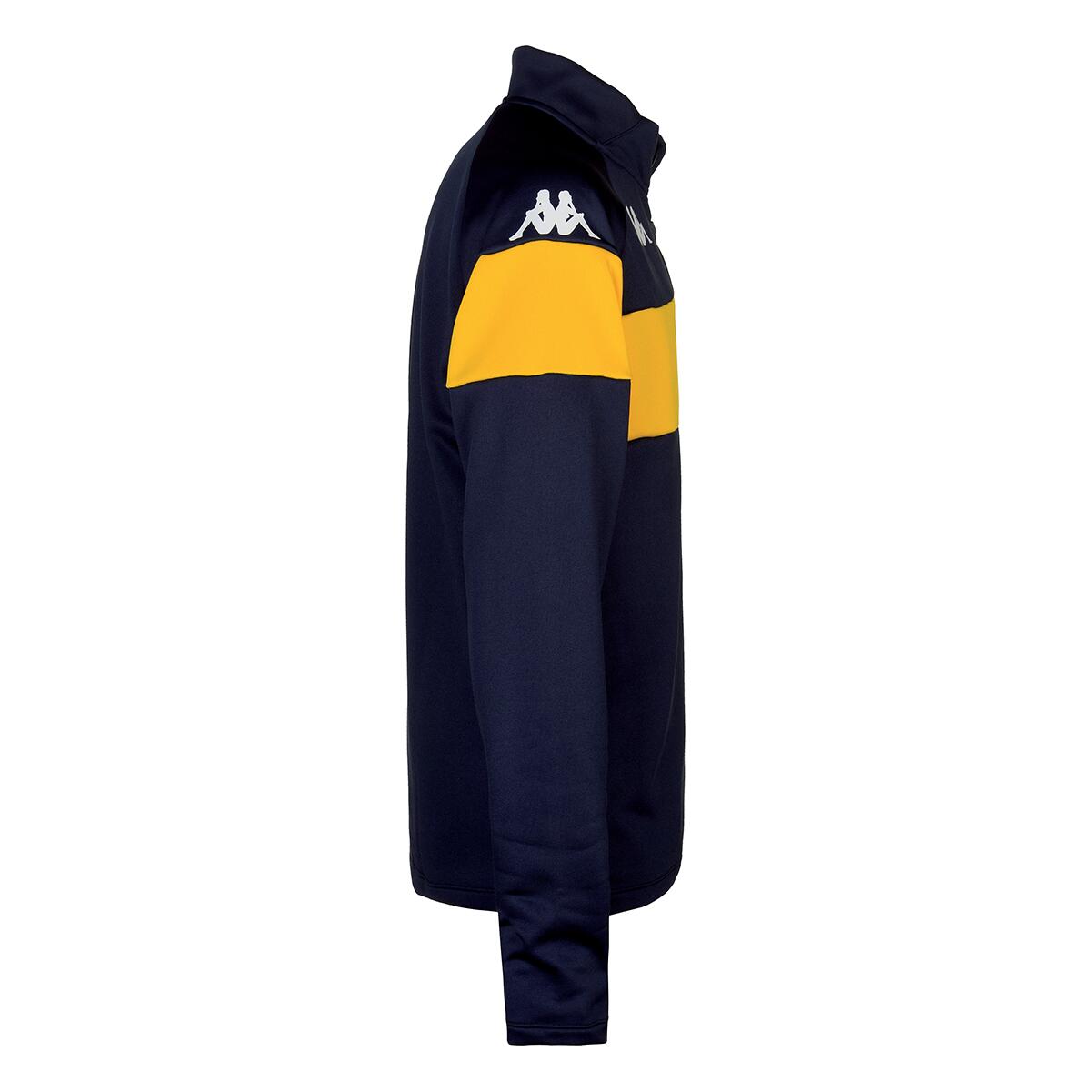 Kappa FELPA ZIP Uomo Mod. 3031QC0 903 BLACK
