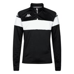 Sweatshirt manches longues homme Dovare noir