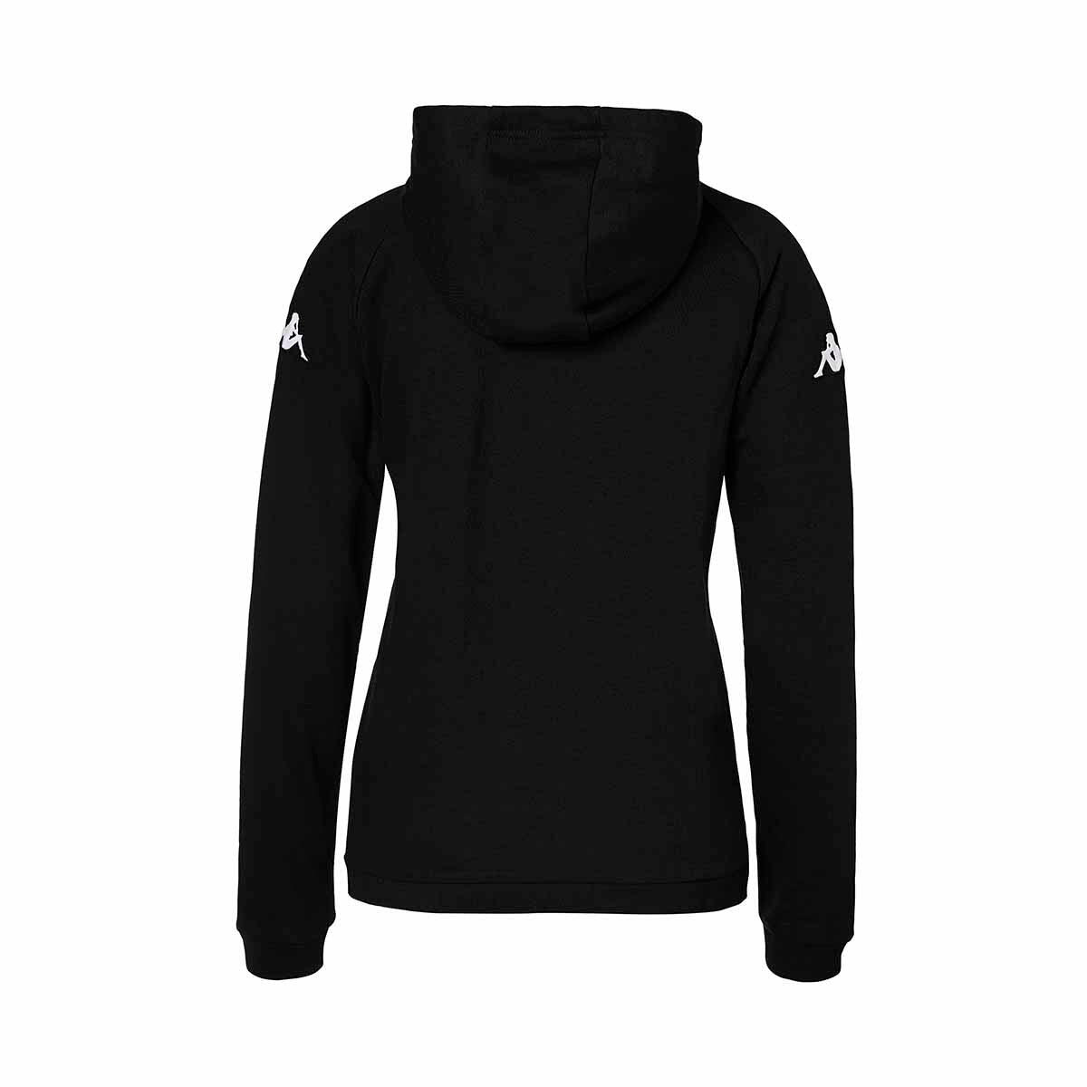 Hoodie manches longues femme Daccia noir 2/4