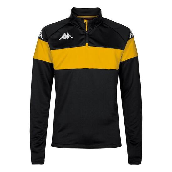 Sweatshirt manches longues garçon Dovare noir