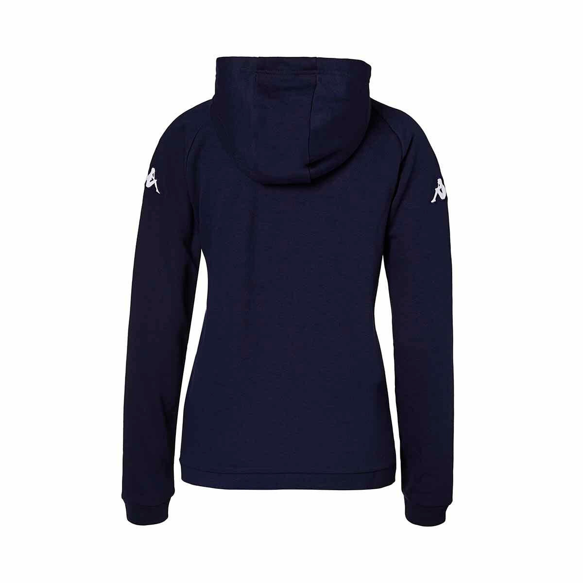 Hoodie manches longues femme Daccia bleu 2/4