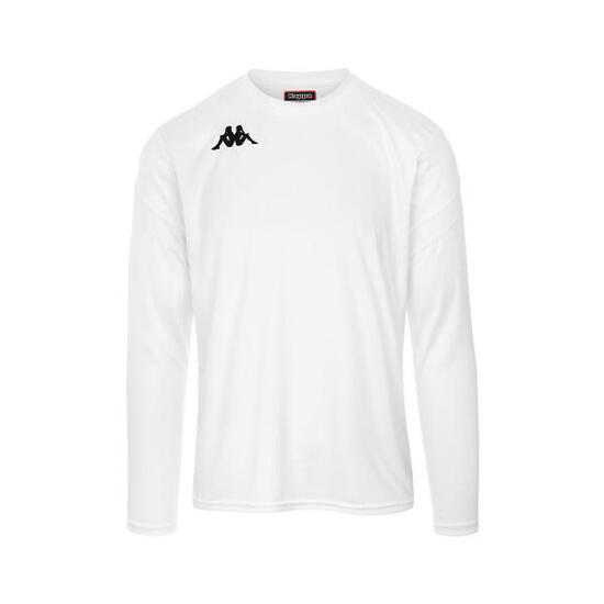 Maglie gioco da uomo in poliestere bianco da calcio