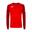 Sweatshirt manches longues homme Parme rouge