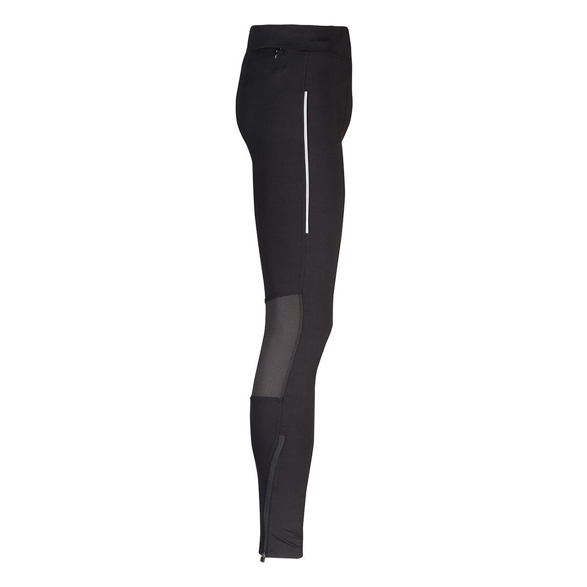 Pantaloni tuta da uomo in poliestere nero da palestra 4/6