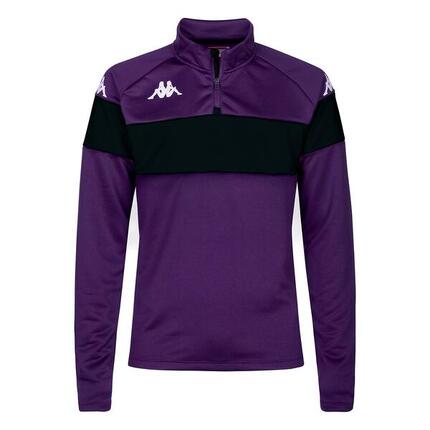 Sweatshirt manches longues garçon Dovare violet