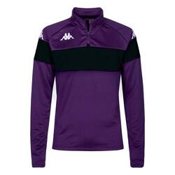 Sweatshirt manches longues garçon Dovare violet