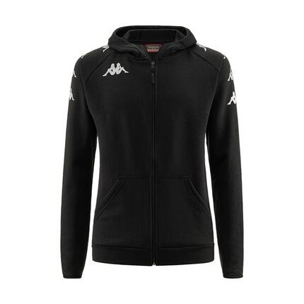 Veste à capuche manches longues garçon Divieto noir