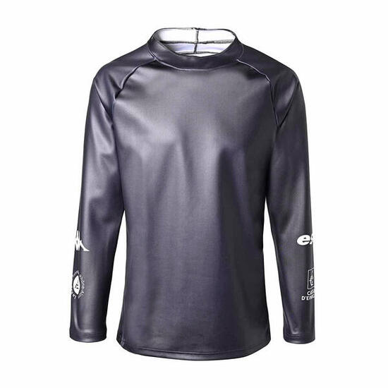 T-shirt manches longues homme bleu