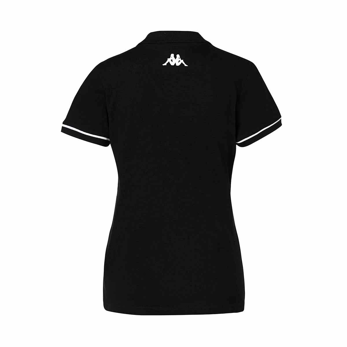 Polo femme Barla noir 2/4