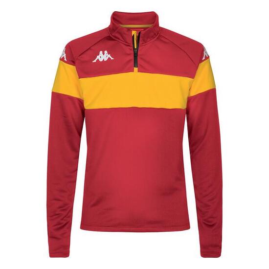 Sweatshirt manches longues garçon Dovare rouge