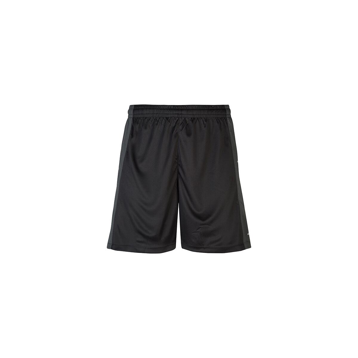 KAPPA pantaloncini da uomo in poliestere nero da calcio