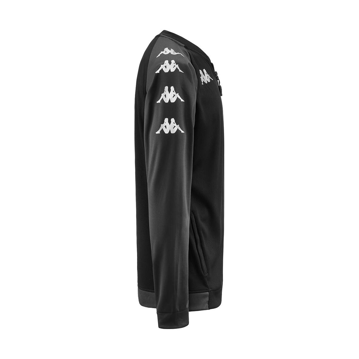 Chaqueta Negra Kappa Verona para Hombre 2/6