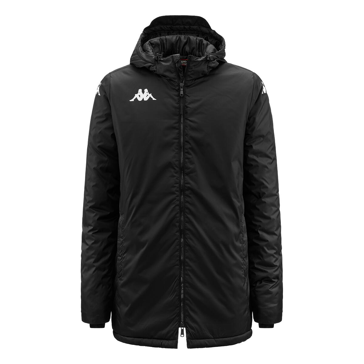 Kappa - Parka Manches Longues Homme Diolo Noir - Veste - Noir - 58 4xl - Decathlon