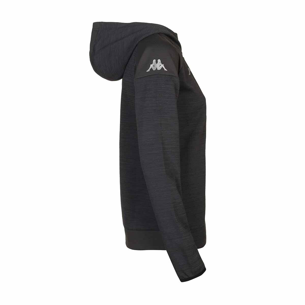 Veste à capuche manches longues femme Veneziata gris 2/4