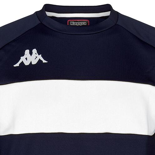 Sweatshirt manches longues garçon Dido bleu 4/4