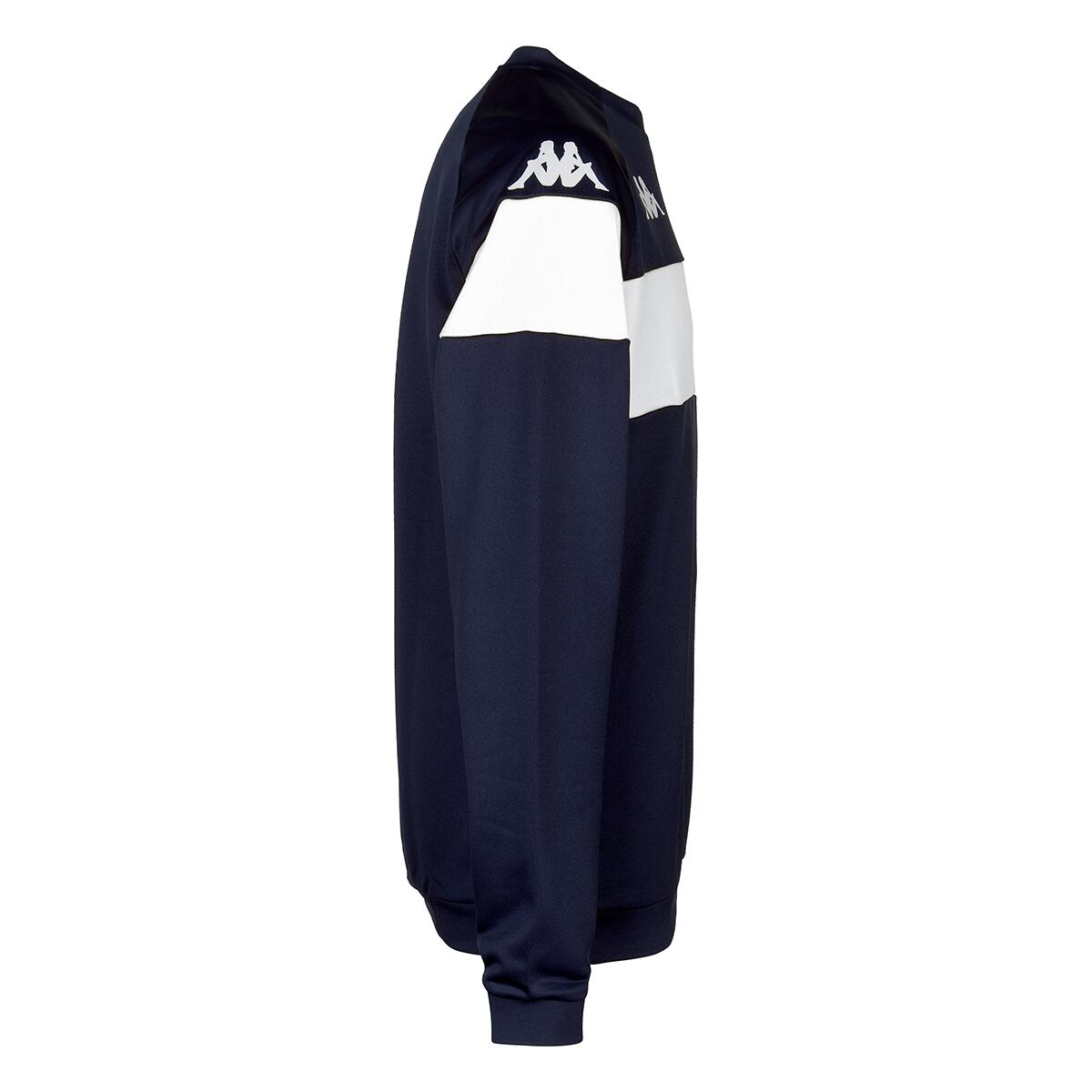 Sweatshirt manches longues garçon Dido bleu 2/4