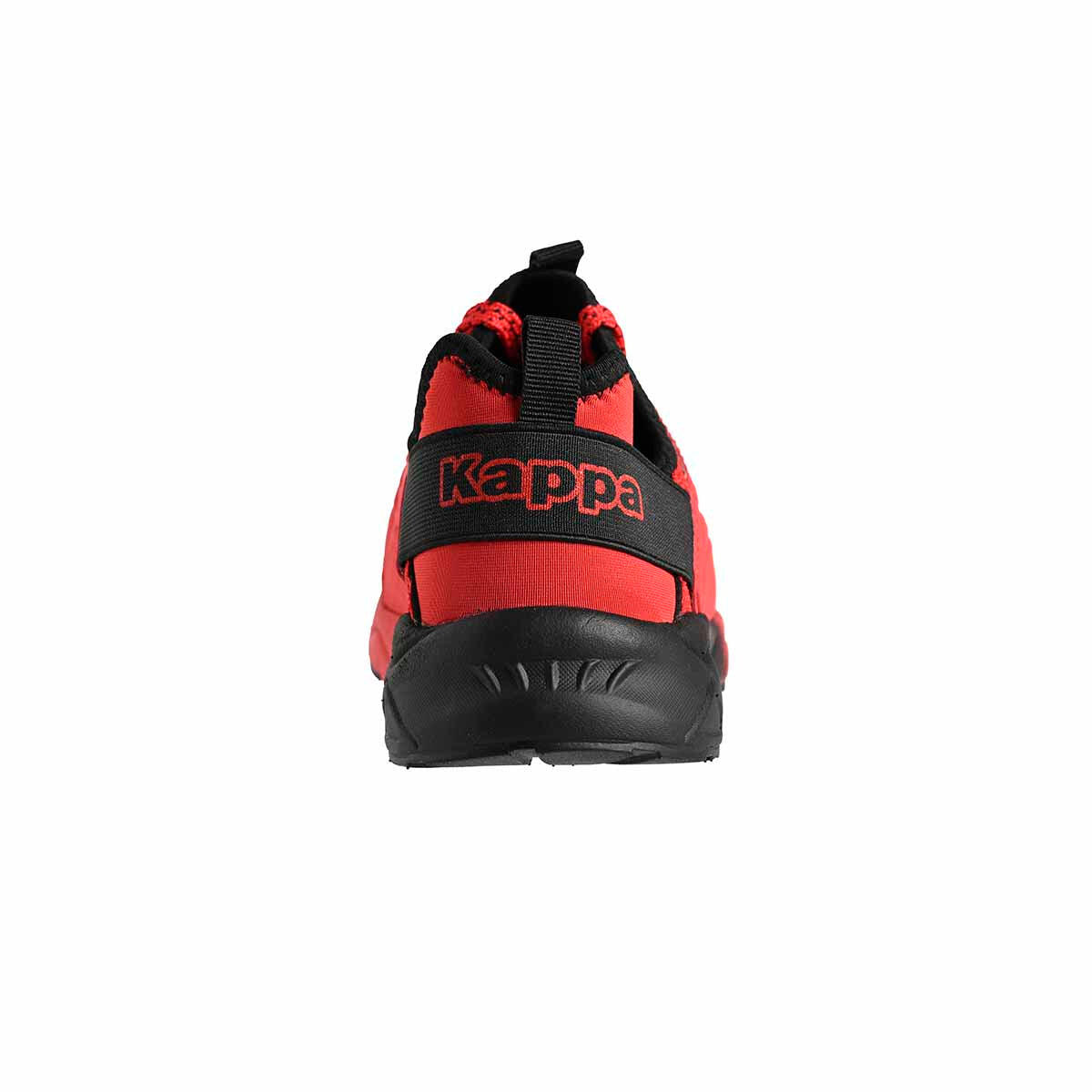 Zapatillas Kappa San Puerto con Cordones para Niño Negras/Rojas 4/7