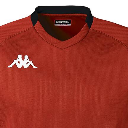 Maillot rugby homme Bemi rouge 2/4