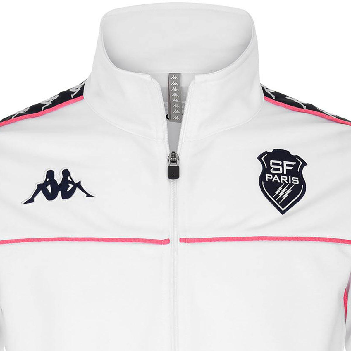 Sweatshirt manches longues garçon Merez blanc 4/4