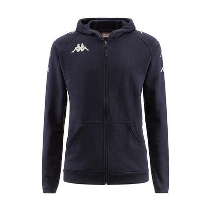 Veste à capuche manches longues garçon Divieto noir