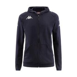 Veste à capuche manches longues garçon Divieto bleu