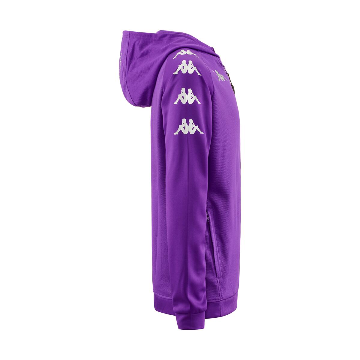 Felpa con zip da bambino in poliestere viola da calcio 2/5