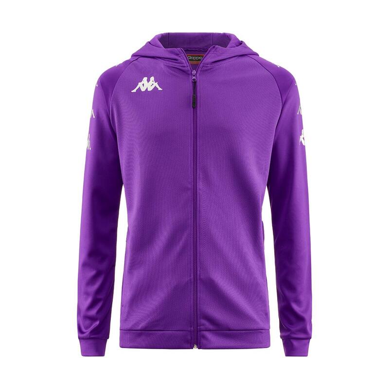 Veste à capuche manches longues homme Tortona violet