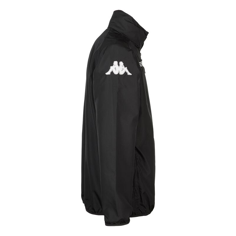 Jachetă windbreaker Martio Kappa neagră pentru copii