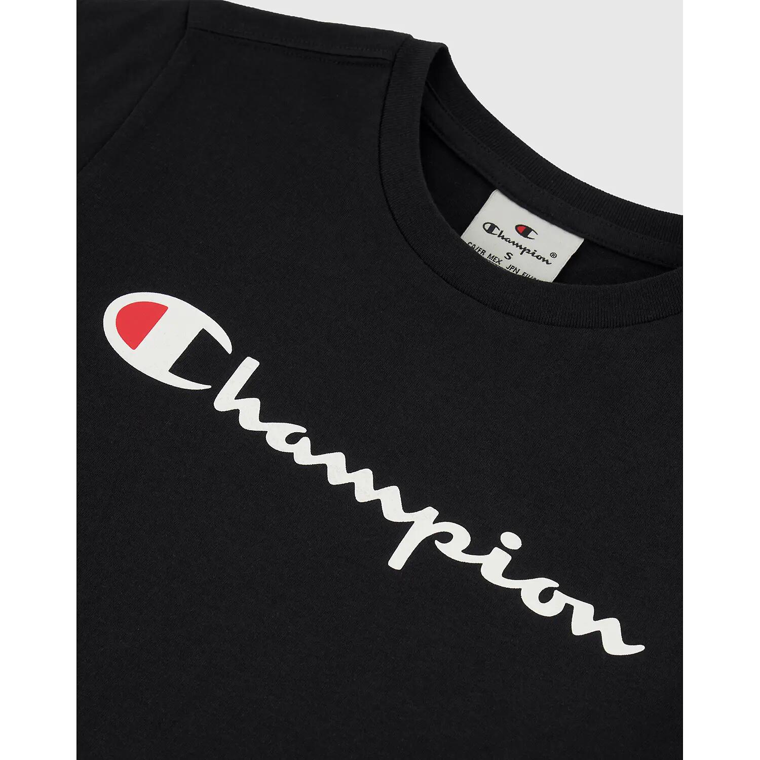 T-shirt Champion modelo 306879-KK001 para crianças unissex 3/5