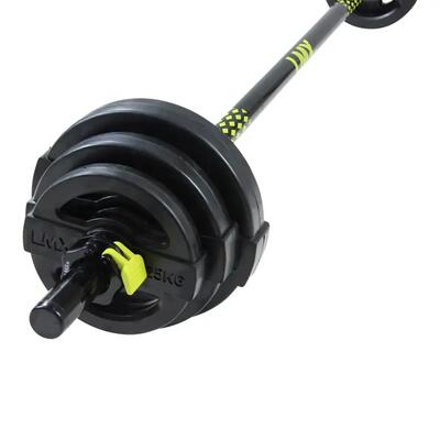 Studio pump set - 19,5 kg - zwart
