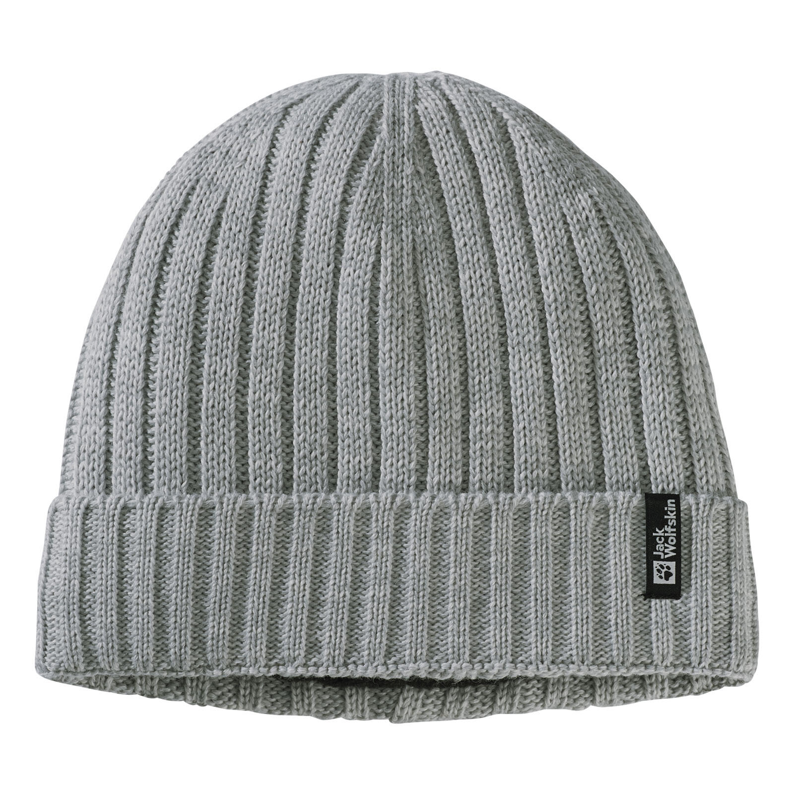 JACK WOLFSKIN Mütze winddicht atmungsaktiv Unisex - Rib Knit Beanie