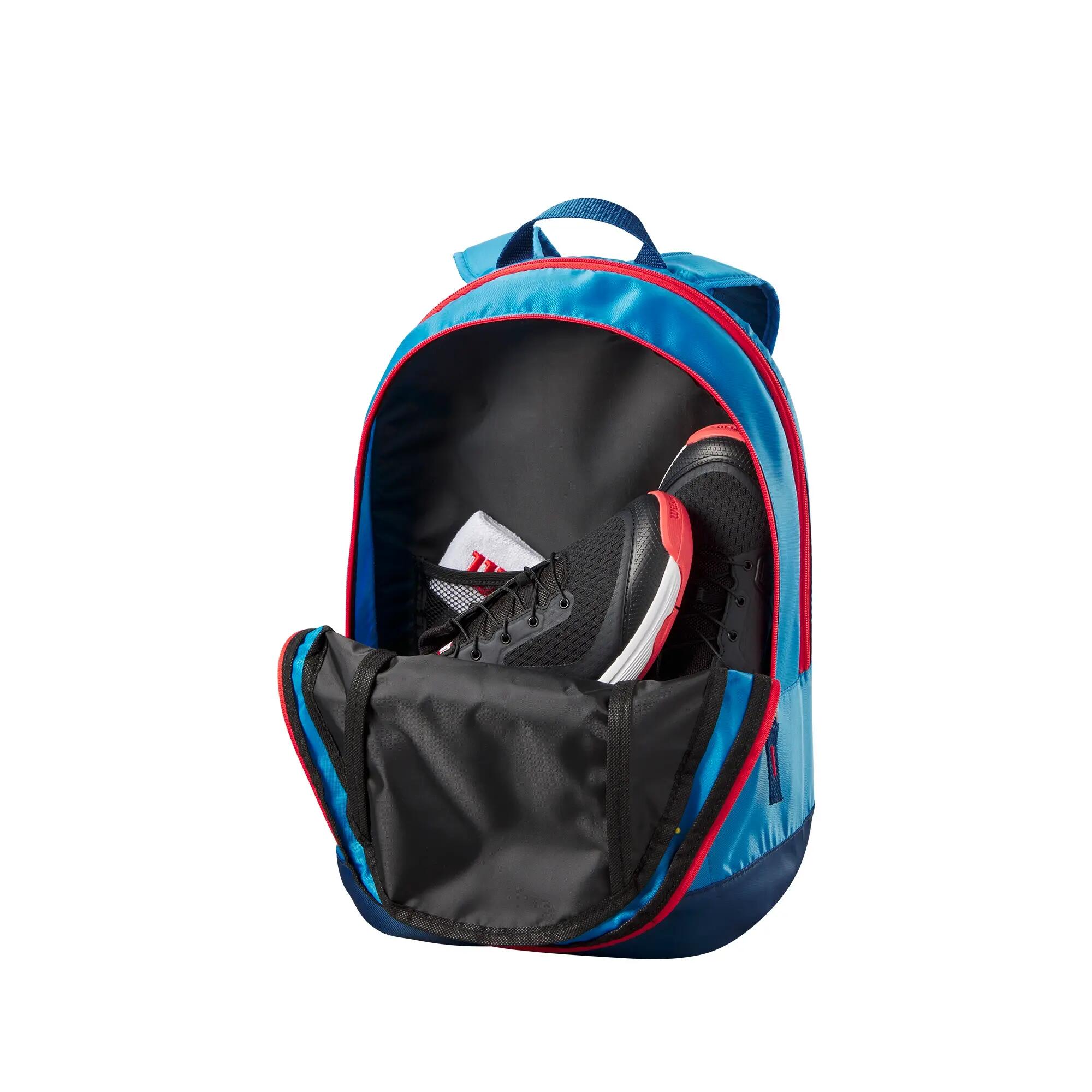 Junior Backpack Blue/ Orange hátizsák 2/3