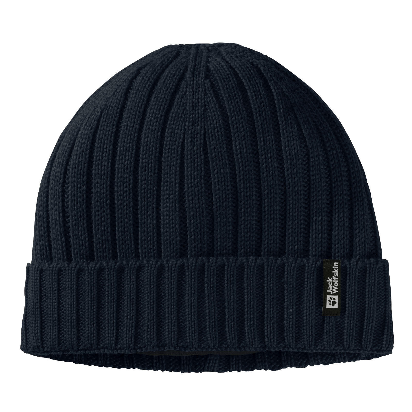 JACK WOLFSKIN Mütze winddicht atmungsaktiv Unisex - Rib Knit Beanie