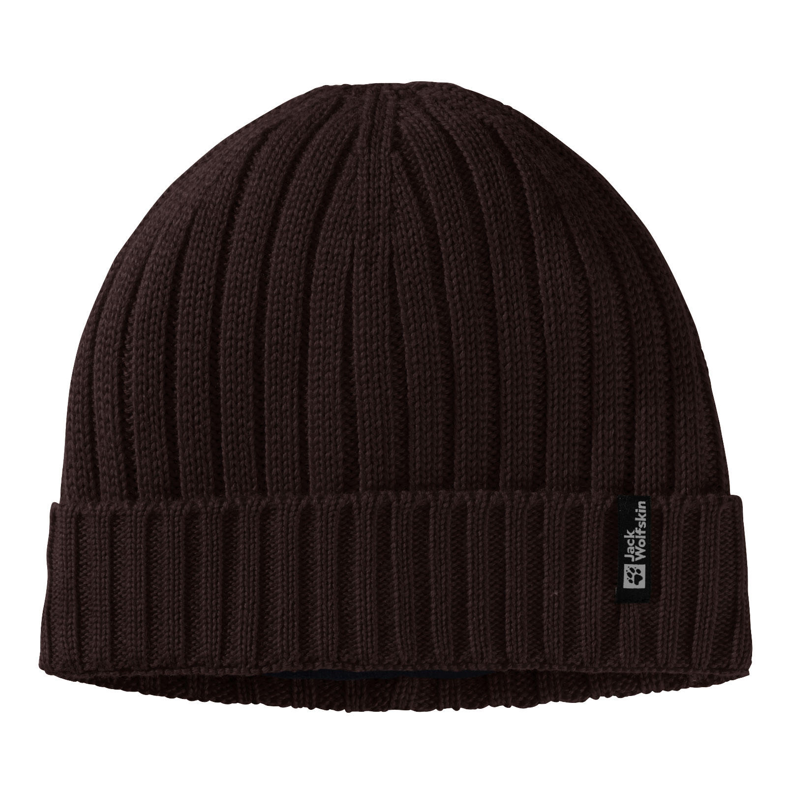 JACK WOLFSKIN Mütze winddicht atmungsaktiv Unisex - Rib Knit Beanie