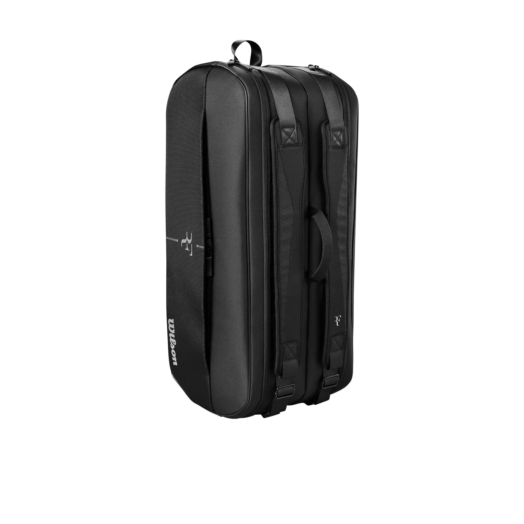 RF Tournament Racquet Bag Laver Cup 2024 Black 9 Pack tenisztáska 3/4