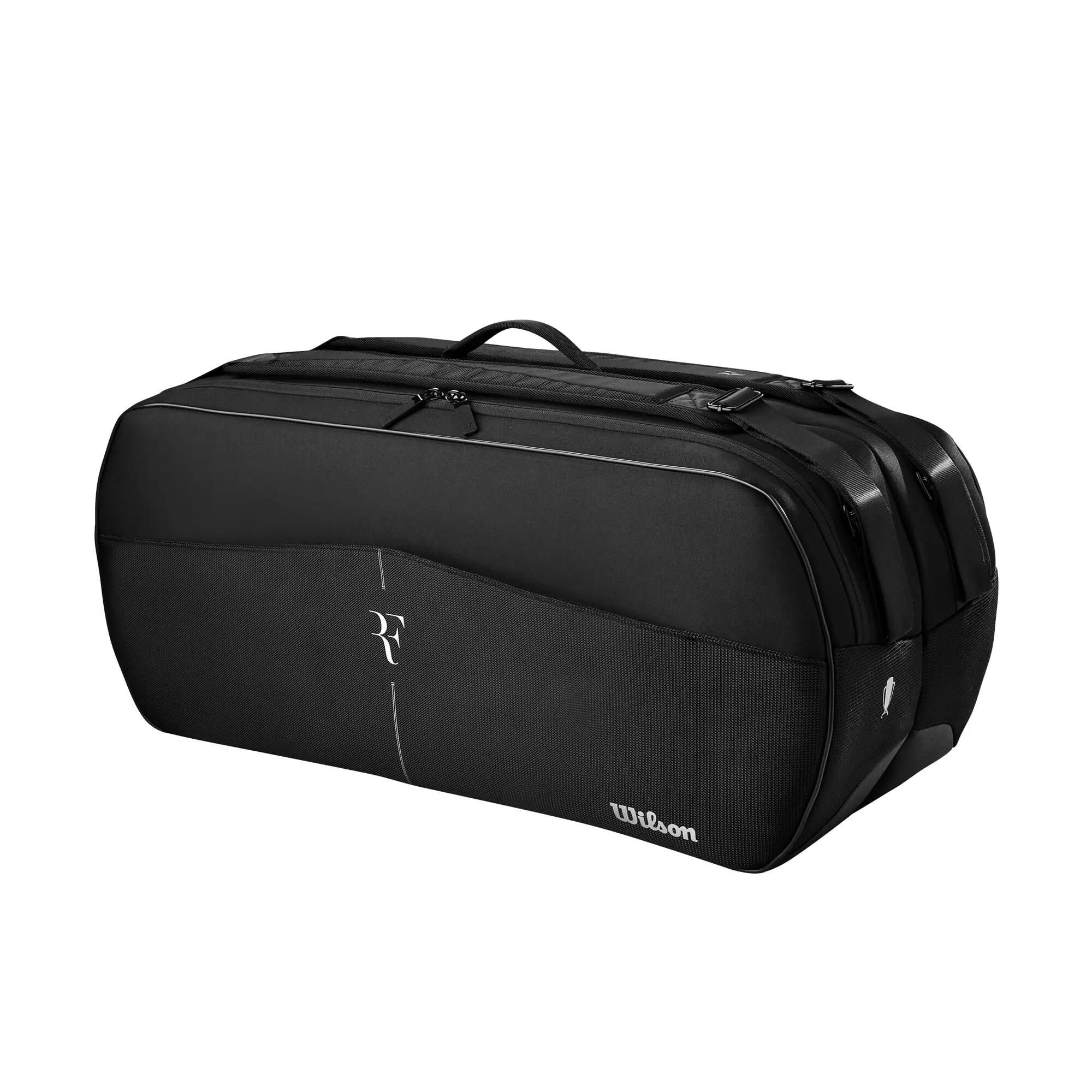 RF Tournament Racquet Bag Laver Cup 2024 Black 9 Pack tenisztáska 2/4