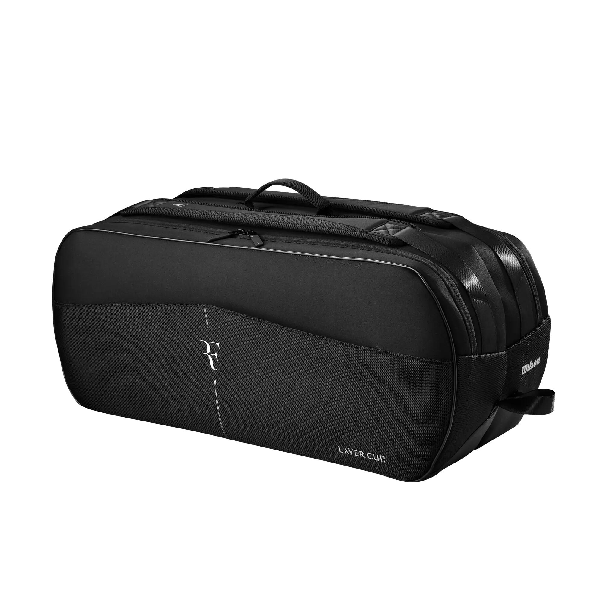 RF Tournament Racquet Bag Laver Cup 2024 Black 9 Pack tenisztáska 1/4