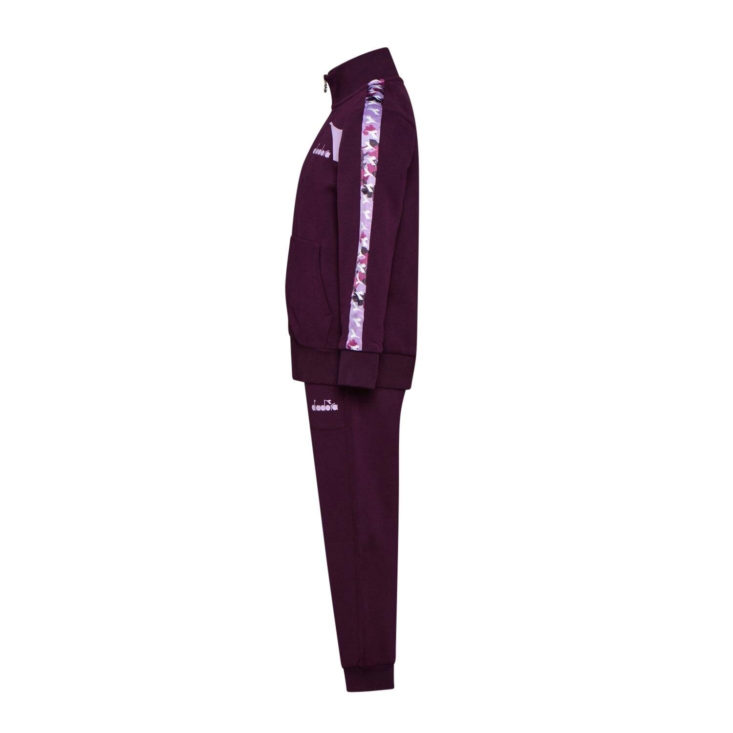 Zestaw dresowy dziecięcy DIADORA JU.FZ SUIT CHROMIA 3/4
