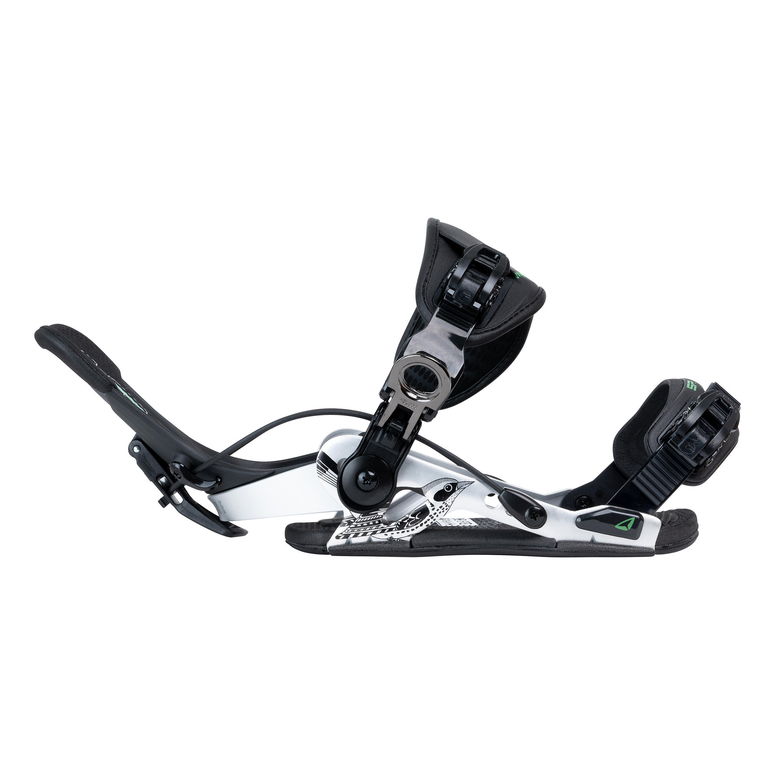 Snowboardbindung sLab Multientry Fastec / unisex / silber 3/5