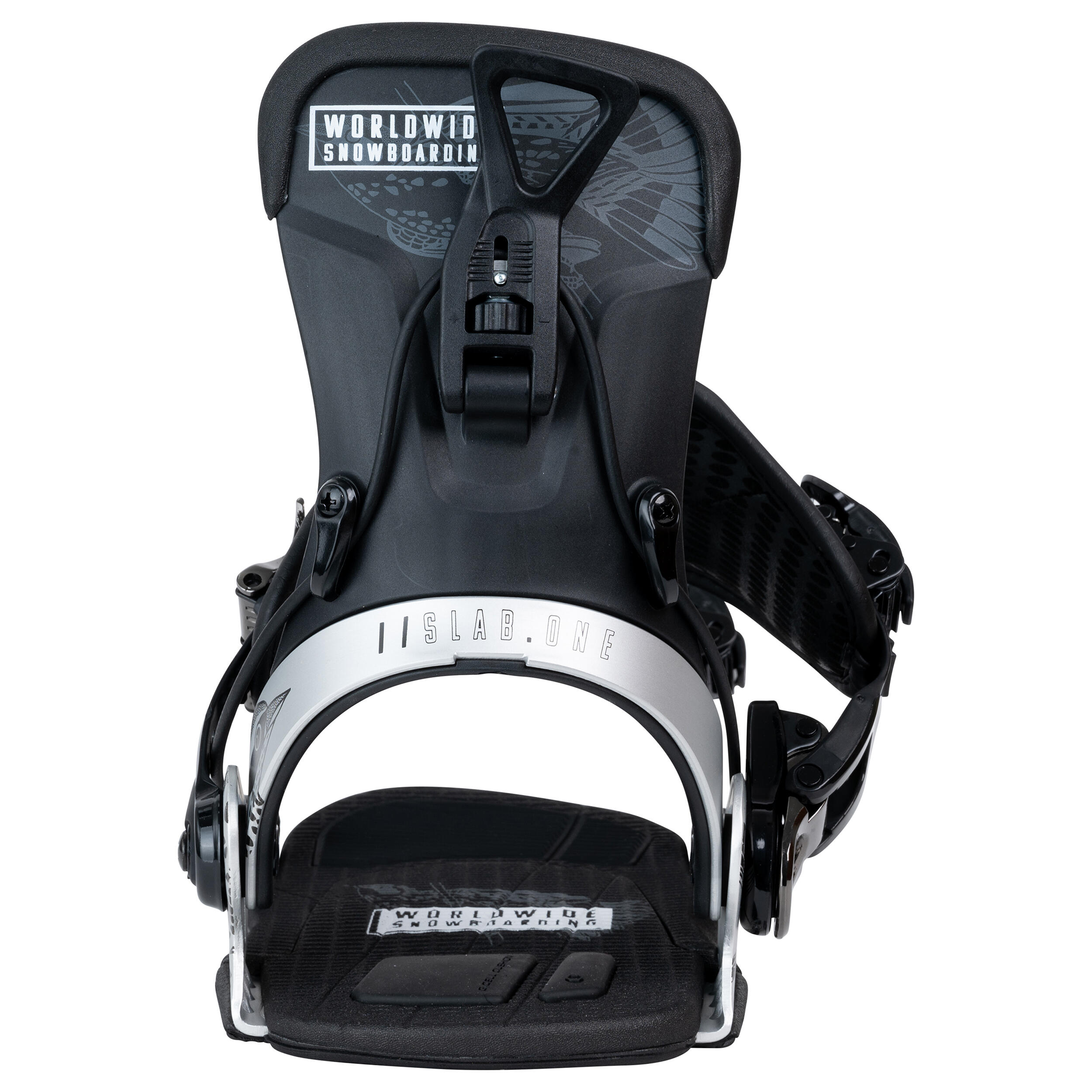 Snowboardbindung sLab Multientry Fastec / unisex / silber 2/5